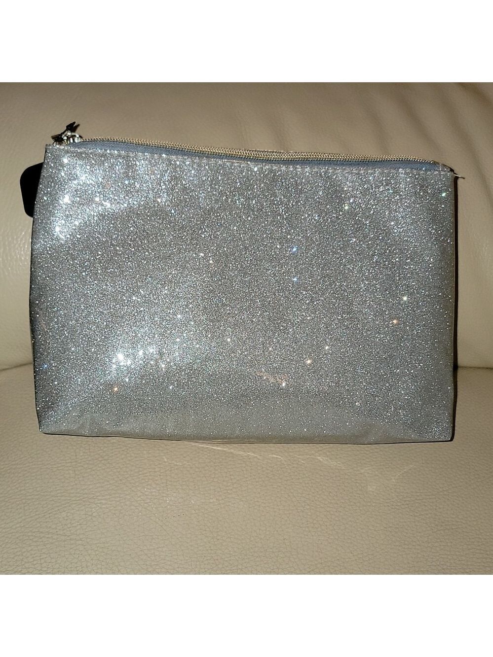 Avenue glitter cosmetics bag